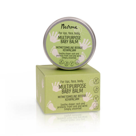 Award-Winning Multipurpose Baby Balm 50ml – Bambini Baby Awards 2024 Gold ECOCERT Organic Baby Balm – Nurme UAE