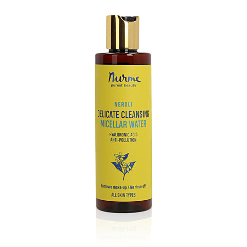 Award-Winning Neroli Cleansing Micellar Water 200ml – Global Makeup Awards 2022 Bronze Natural Makeup Remover – Nurme UAE