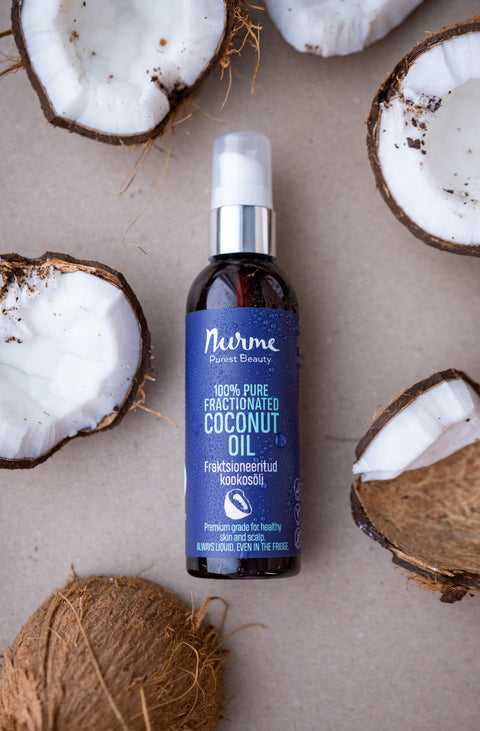 100% Pure Fractionated Coconut Oil 100ml