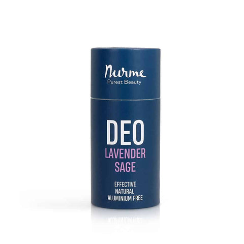 Natural Deodorant Lavender and Sage 80g – Organic Aluminium-Free Handcrafted Deodorant with Baking Soda – Nurme UAE