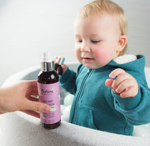 Award-Winning Organic Baby Body Lotion – Beauty Shortlist Recommended Fragrance-Free Natural Baby Moisturiser – Nurme UAE