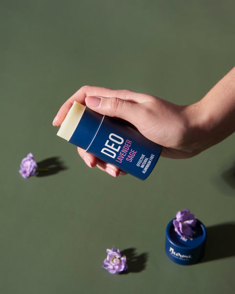 Handcrafted Natural Aluminium-Free Lavender and Clary Sage Deodorant – Zero Waste Eco-Friendly All Day Freshness – Nurme UAE