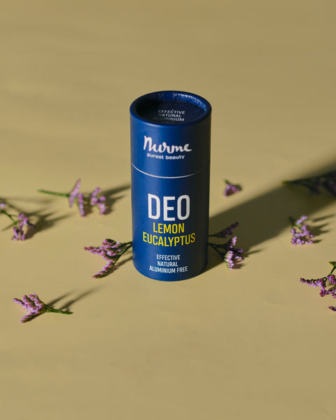 Award-Winning Natural Citrus Deodorant with Lemon and Eucalyptus – Handcrafted Aluminium-Free Zero Waste Deodorant – Nurme UAE