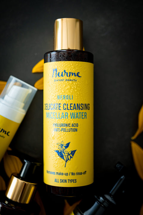 Award-Winning Natural Neroli Micellar Water – Anne and Stiil Beauty Favourite 2022 Gentle Makeup Remover and Cleanser – Nurme UAE
