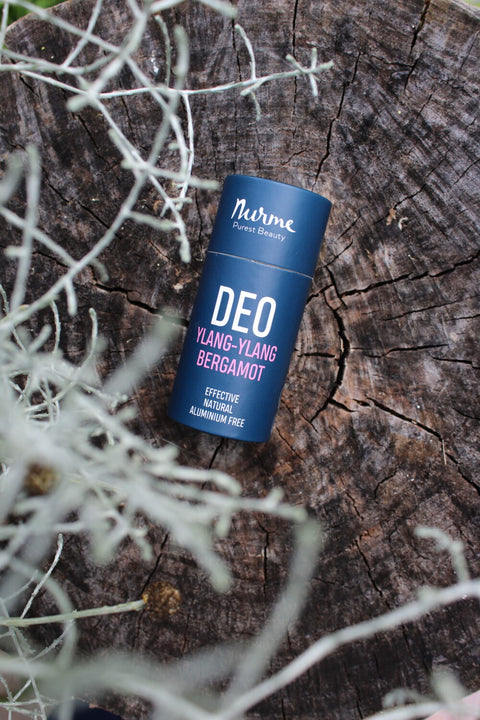 Handcrafted Natural Aluminium-Free Ylang Ylang and Bergamot Deodorant – Zero Waste Eco-Friendly All Day Freshness – Nurme UAE